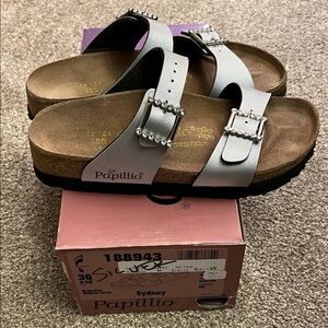 Birkenstock Women's Silver Sandals